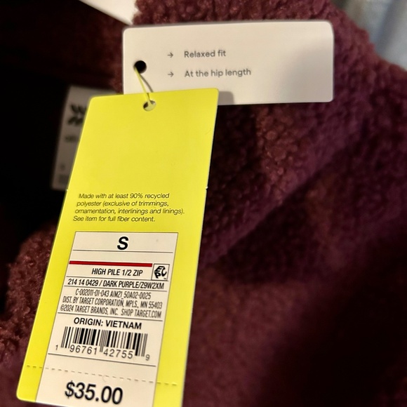 All In Motion Pullover *NWT* size S - Picture 2 of 3